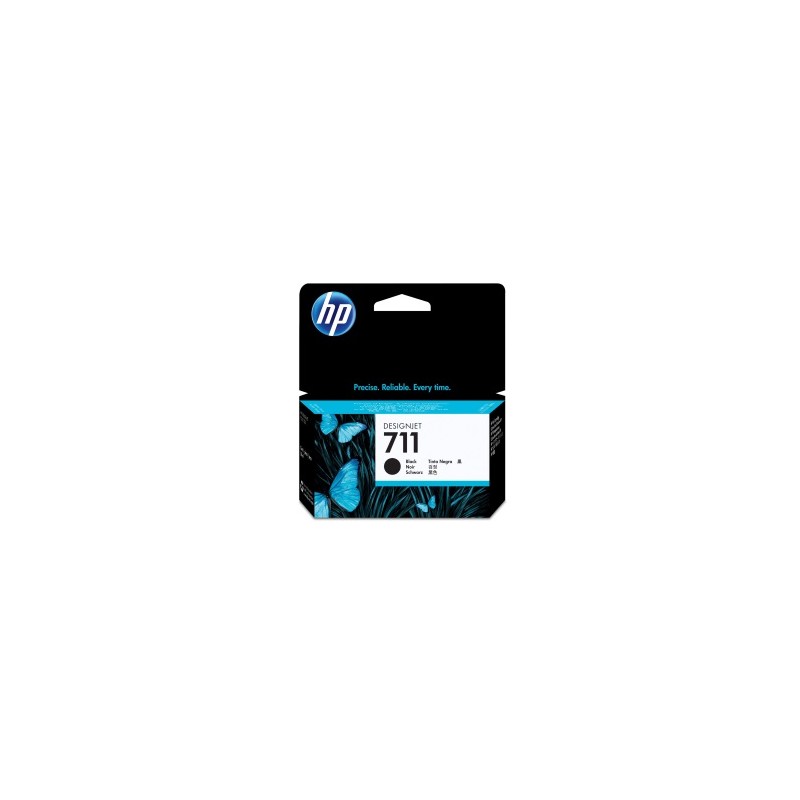 HP CARTUCCIA D\'INCHIOSTRO NERO CZ129A 711 38ML INK CARTRIDGE, STANDARD ORIGINALE