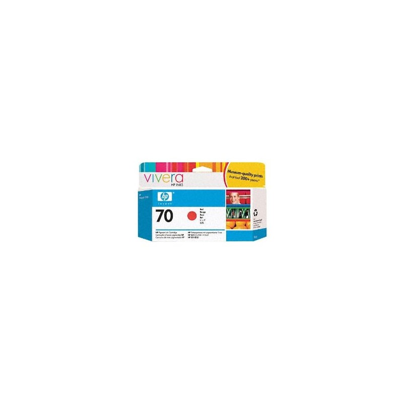 HP CARTUCCIA D\'INCHIOSTRO ROSSO C9456A 70 130ML ORIGINALE HP CARTUCCIA D\'INCHIOSTRO ROSSO C9456A 70 130ML ORIGINALE