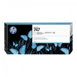 HP CARTUCCIA D\'INCHIOSTRO TRASPARENTE P2V87A 747 300ML ORIGINALE