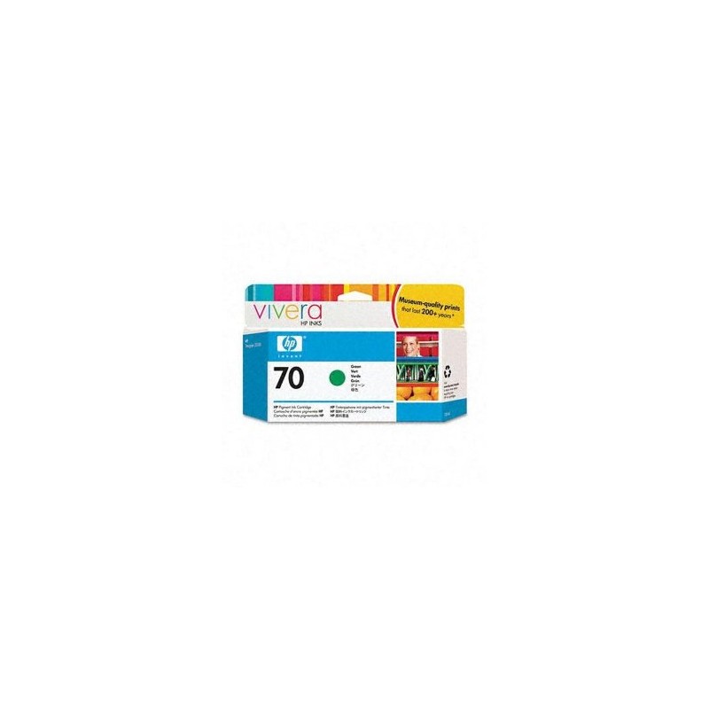 HP CARTUCCIA D\'INCHIOSTRO VERDE C9457A 70 130ML ORIGINALE HP CARTUCCIA D\'INCHIOSTRO VERDE C9457A 70 130ML ORIGINALE