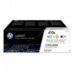 HP MULTIPACK CIANO / MAGENTA / GIALLO CF252XM 410X ORIGINALE