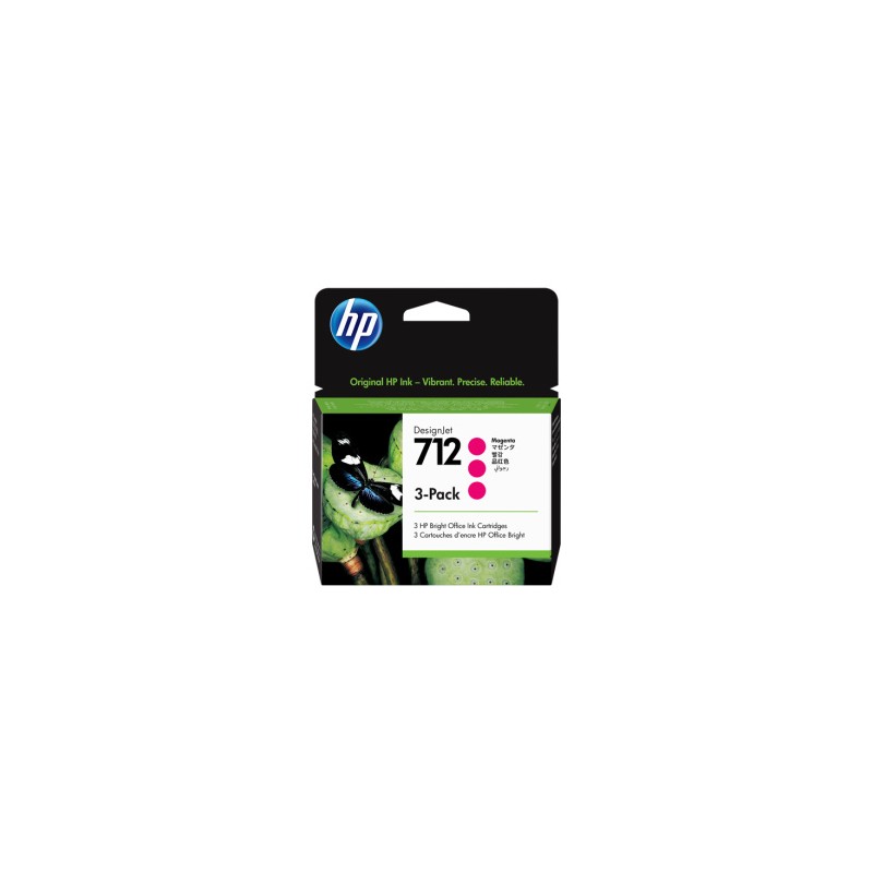 HP MULTIPACK MAGENTA 3ED78A 712 ORIGINALE