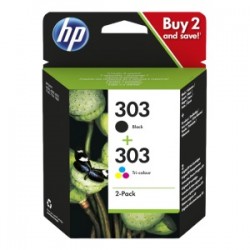 HP MULTIPACK NERO / DIFFERENTI COLORI 3YM92AE 303 ORIGINALE