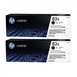 HP MULTIPACK NERO CF283XD 83X ORIGINALE