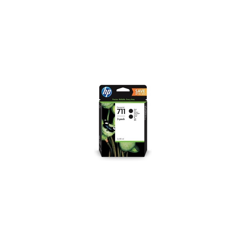 HP MULTIPACK NERO P2V31A 711 ORIGINALE HP MULTIPACK NERO P2V31A 711 ORIGINALE