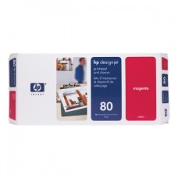 HP TESTINA PER STAMPA MAGENTA C4822A 80 INCL. DEPURATORE ORIGINALE