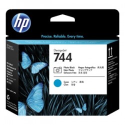 HP TESTINA PER STAMPA NERO / CIANO F9J86A 744 ORIGINALE