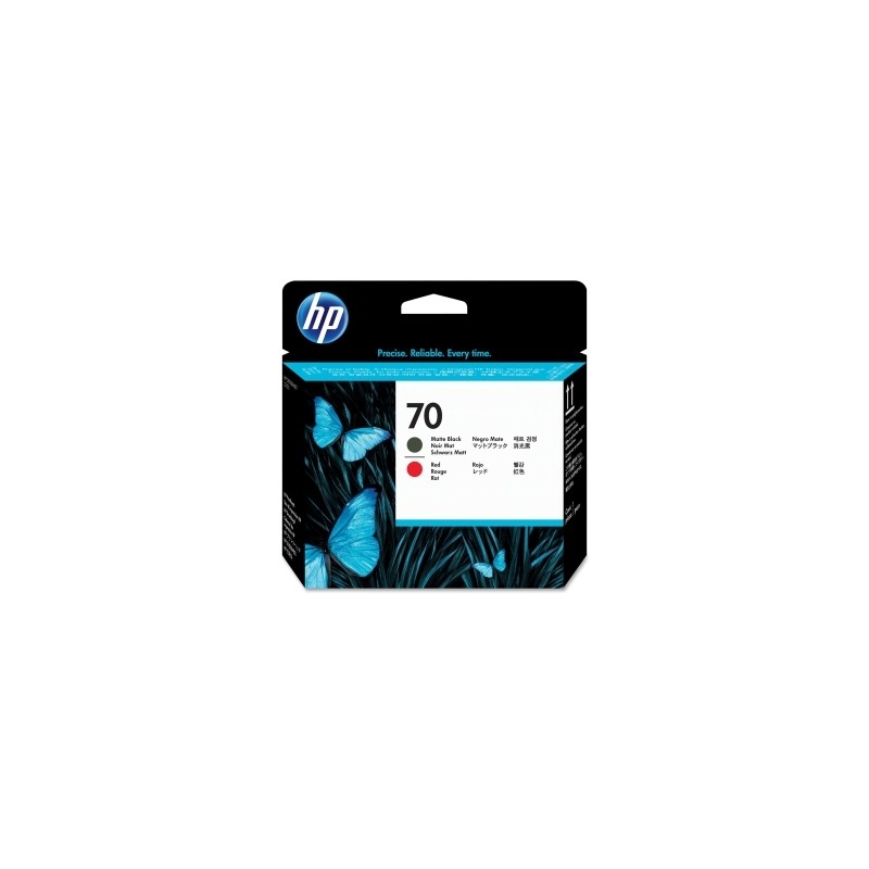 HP TESTINA PER STAMPA ROSSO / NERO C9409A 70 ORIGINALE HP TESTINA PER STAMPA ROSSO / NERO C9409A 70 ORIGINALE