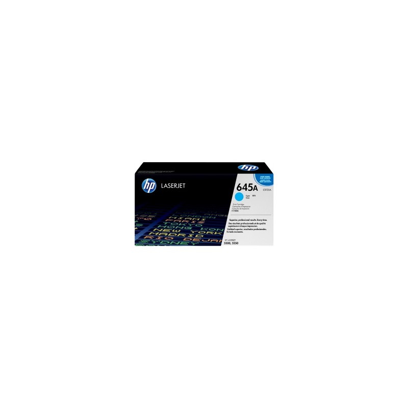 HP TONER CIANO C9731A 645A 12000 COPIE ORIGINALE HP TONER CIANO C9731A 645A 12000 COPIE ORIGINALE