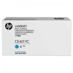 HP TONER CIANO CE401YC CE401YC 7800 COPIE ORIGINALE