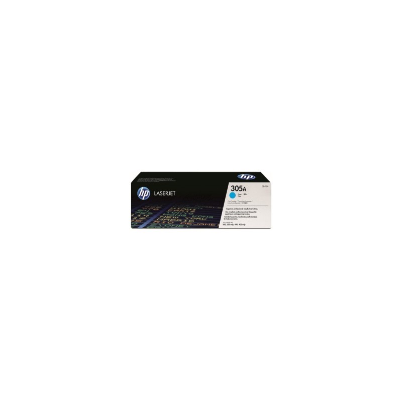 HP TONER CIANO CE411A 305A 2600 COPIE ORIGINALE HP TONER CIANO CE411A 305A 2600 COPIE ORIGINALE