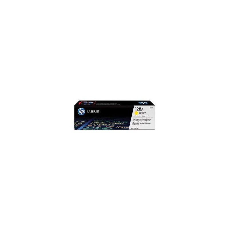 HP TONER GIALLO CE322A 128A 1300 COPIE ORIGINALE HP TONER GIALLO CE322A 128A 1300 COPIE ORIGINALE