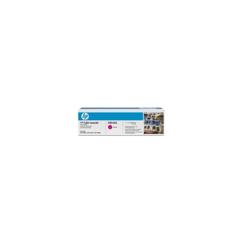 HP TONER MAGENTA CB543A 125A 1400 COPIE ORIGINALE HP TONER MAGENTA CB543A 125A 1400 COPIE ORIGINALE