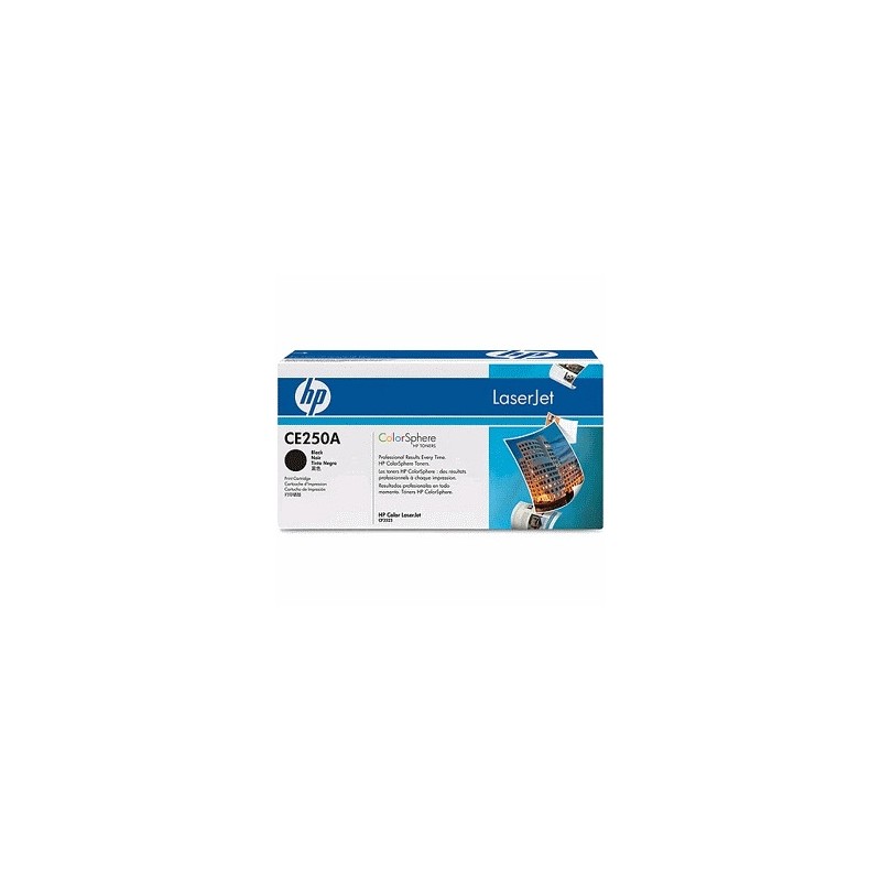 HP TONER NERO CE250A 504A 5000 COPIE ORIGINALE