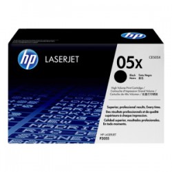 HP TONER NERO CE505X 05X 6500 COPIE ORIGINALE