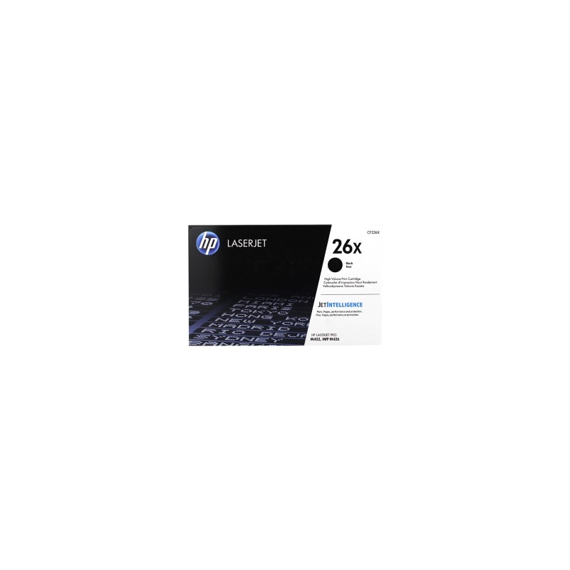 HP TONER NERO CF226X 26X 9000 COPIE ALTA CAPACITÃ ORIGINALE HP TONER NERO CF226X 26X 9000 COPIE ALTA CAPACITÃ ORIGINALE
