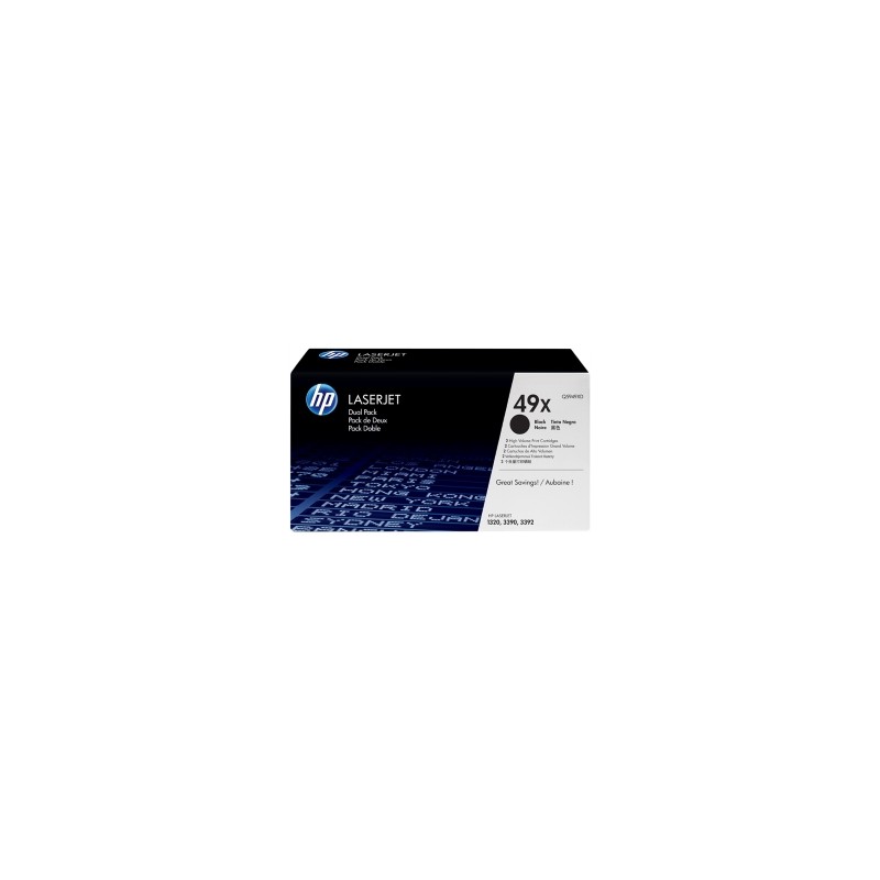 HP TONER NERO Q5949X 49X 6000 COPIE ORIGINALE HP TONER NERO Q5949X 49X 6000 COPIE ORIGINALE