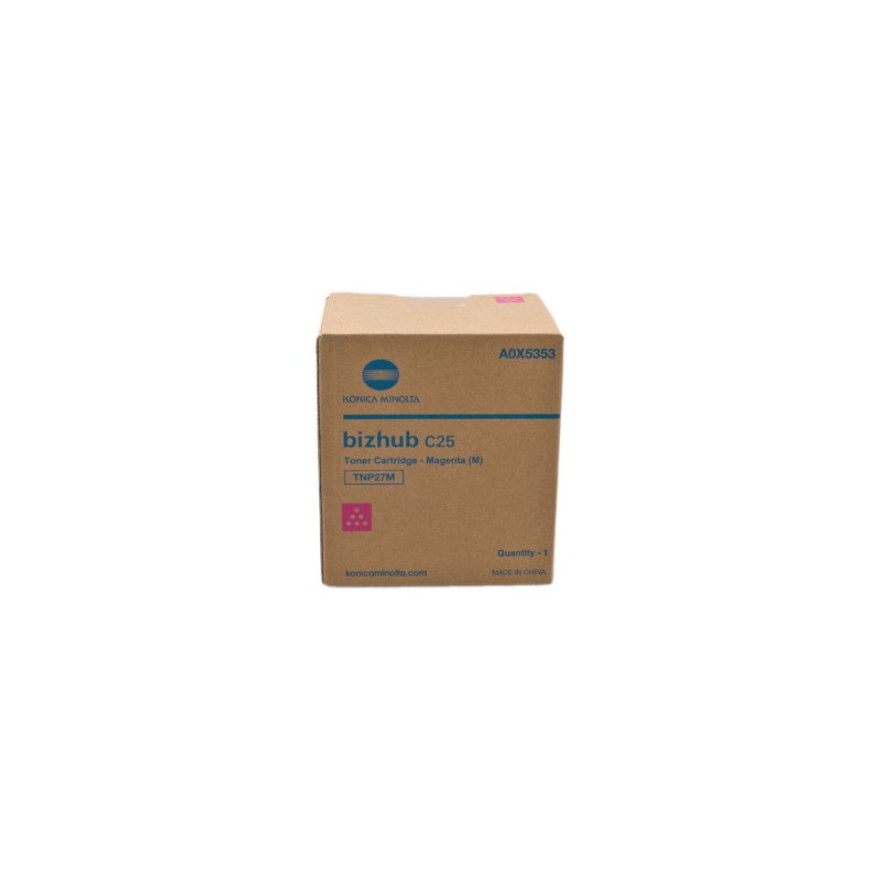 KONICA MINOLTA TONER MAGENTA A0X5353 TNP27M 4500 COPIE ORIGINALE KONICA MINOLTA TONER MAGENTA A0X5353 TNP27M 4500 COPIE ORIGINALE
