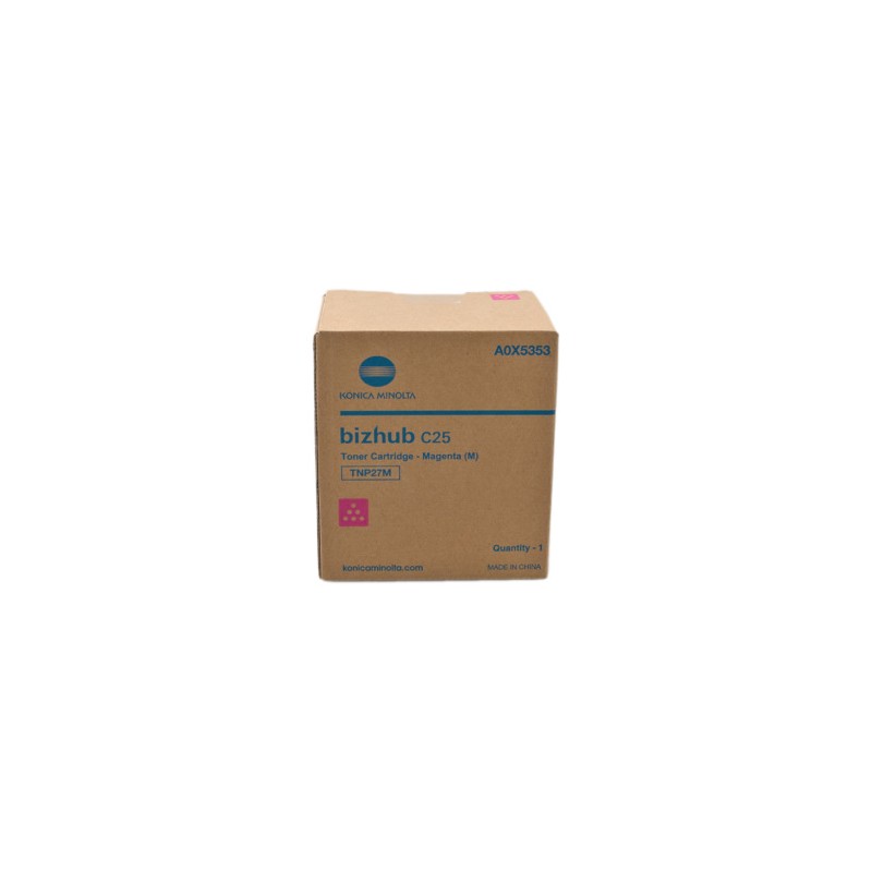 KONICA MINOLTA TONER MAGENTA A0X5353 TNP27M 4500 COPIE ORIGINALE