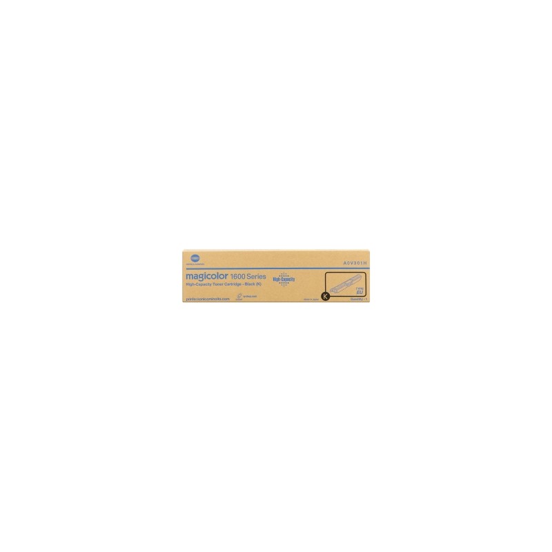 KONICA MINOLTA TONER NERO A0V301H A0V301H 2500 COPIE ORIGINALE KONICA MINOLTA TONER NERO A0V301H A0V301H 2500 COPIE ORIGINALE