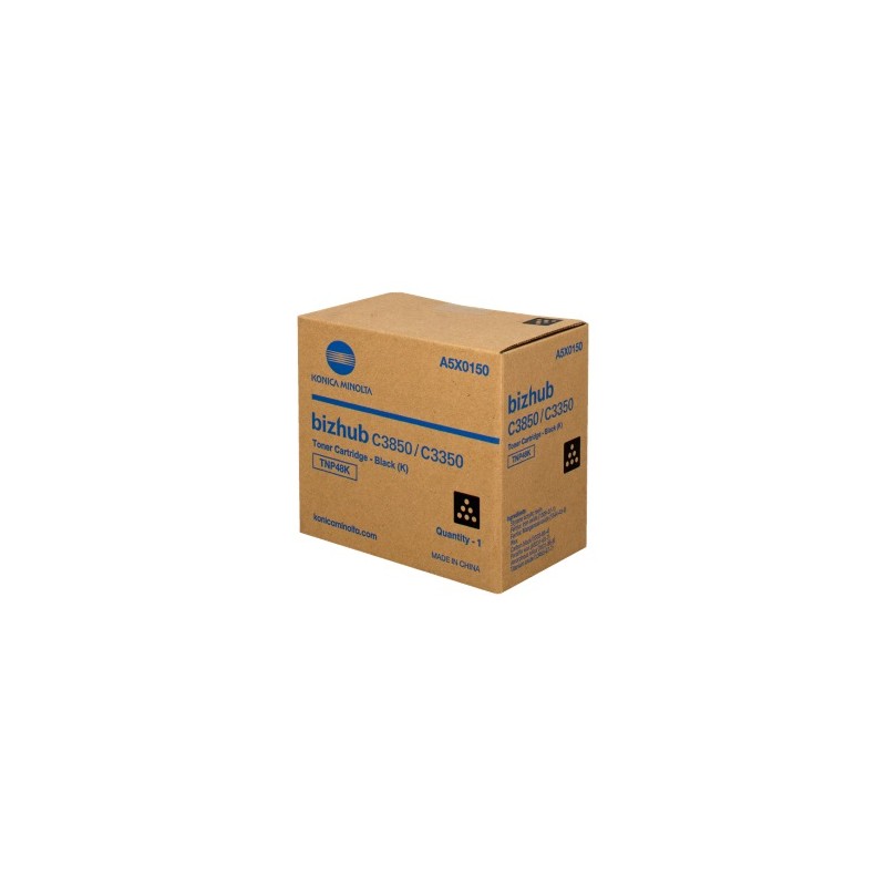 KONICA MINOLTA TONER NERO A5X0150 TNP48 10000 COPIE ORIGINALE KONICA MINOLTA TONER NERO A5X0150 TNP48 10000 COPIE ORIGINALE
