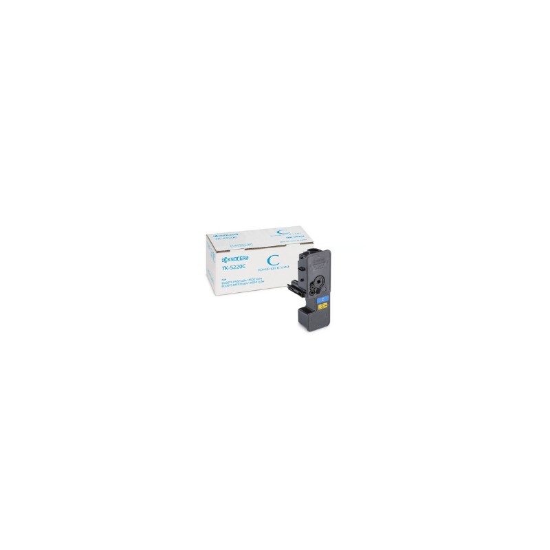 KYOCERA TONER CIANO TK-5220C 1T02R9CNL1 1200 COPIE ORIGINALE KYOCERA TONER CIANO TK-5220C 1T02R9CNL1 1200 COPIE ORIGINALE