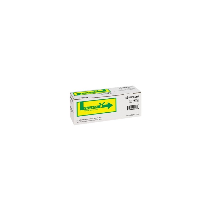 KYOCERA TONER GIALLO TK-5305Y 1T02VMANL0 6000 COPIE ORIGINALE KYOCERA TONER GIALLO TK-5305Y 1T02VMANL0 6000 COPIE ORIGINALE