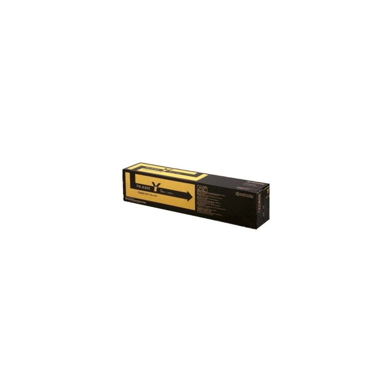 KYOCERA TONER GIALLO TK-8505Y 1T02LCANL0 20000 COPIE ORIGINALE KYOCERA TONER GIALLO TK-8505Y 1T02LCANL0 20000 COPIE ORIGINALE
