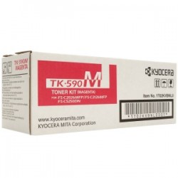 KYOCERA TONER MAGENTA TK-590M 1T02KVBNL0 5000 COPIE ORIGINALE