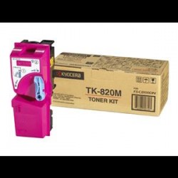 KYOCERA TONER MAGENTA TK-820M 1T02HPBEU0 7000 COPIE ORIGINALE