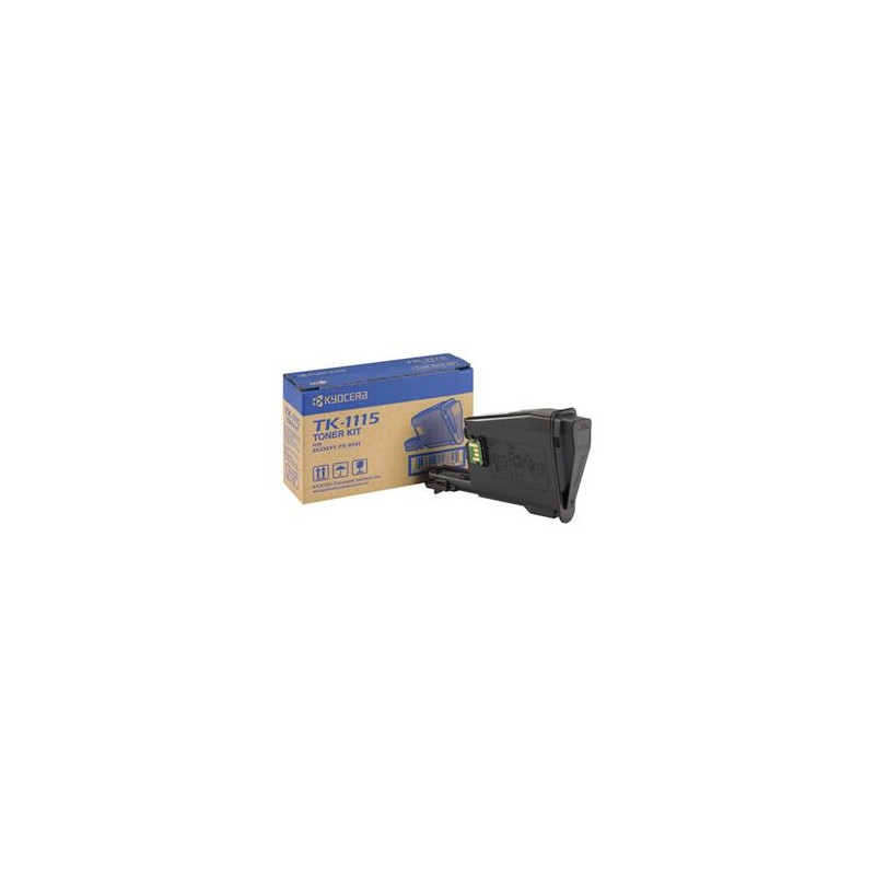 KYOCERA TONER NERO TK-1115 1T02M50NL0 1600 COPIE ORIGINALE KYOCERA TONER NERO TK-1115 1T02M50NL0 1600 COPIE ORIGINALE
