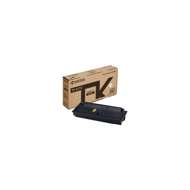 KYOCERA TONER NERO TK-6115 1T02P10NL0 15000 COPIE ORIGINALE KYOCERA TONER NERO TK-6115 1T02P10NL0 15000 COPIE ORIGINALE