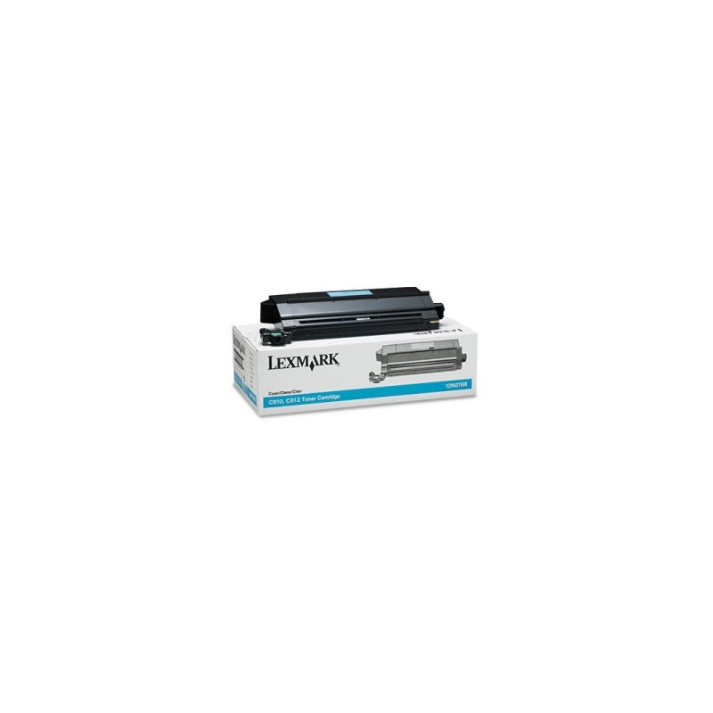 LEXMARK TONER CIANO 12N0768 14000 COPIE ORIGINALE LEXMARK TONER CIANO 12N0768 14000 COPIE ORIGINALE