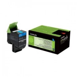 LEXMARK TONER CIANO 24B6008 3000 COPIE ORIGINALE