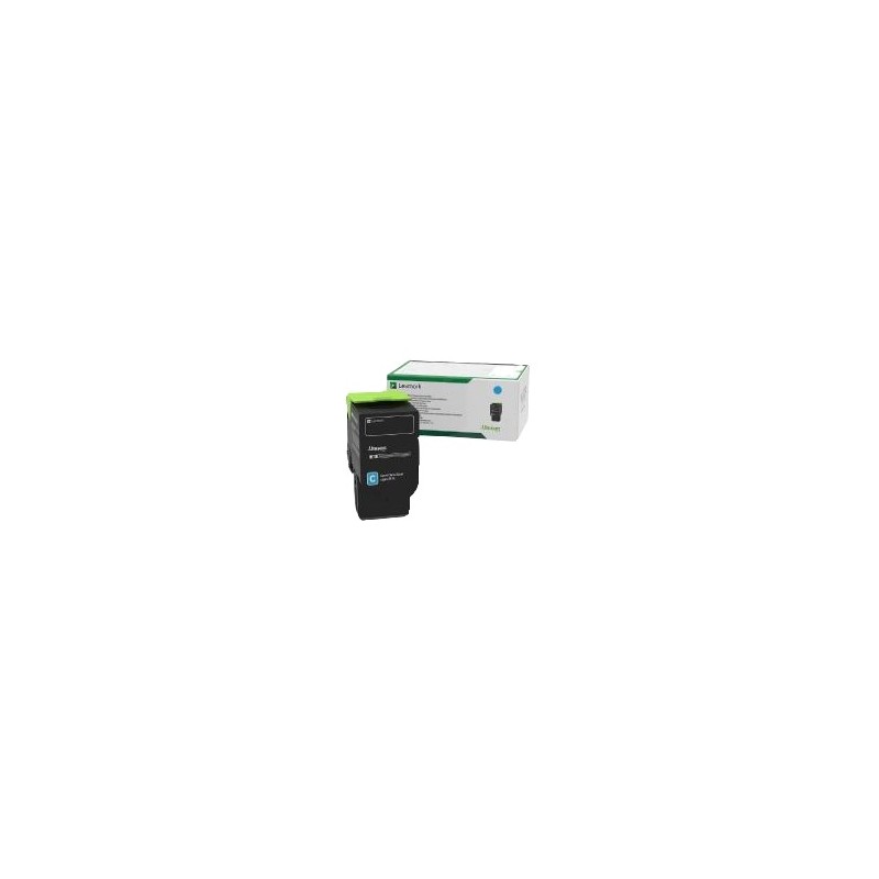 LEXMARK TONER CIANO 78C20C0 1400 COPIE ORIGINALE