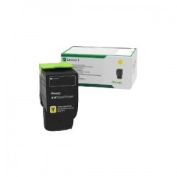 LEXMARK TONER GIALLO 78C20Y0 1400 COPIE ORIGINALE