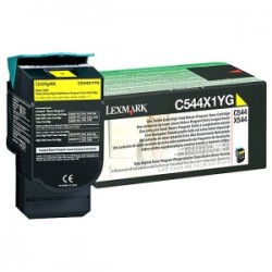 LEXMARK TONER GIALLO C544X1YG 4000 COPIE ORIGINALE