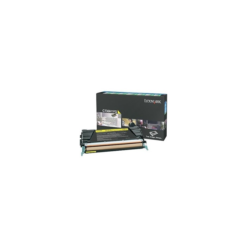 LEXMARK TONER GIALLO C736H1YG 10000 COPIE CARTUCCIA DI STAMPA RIUTILIZZABILE ORIGINALE LEXMARK TONER GIALLO C736H1YG 10000 COPIE CARTUCCIA DI STAMPA RIUTILIZZABILE ORIGINALE