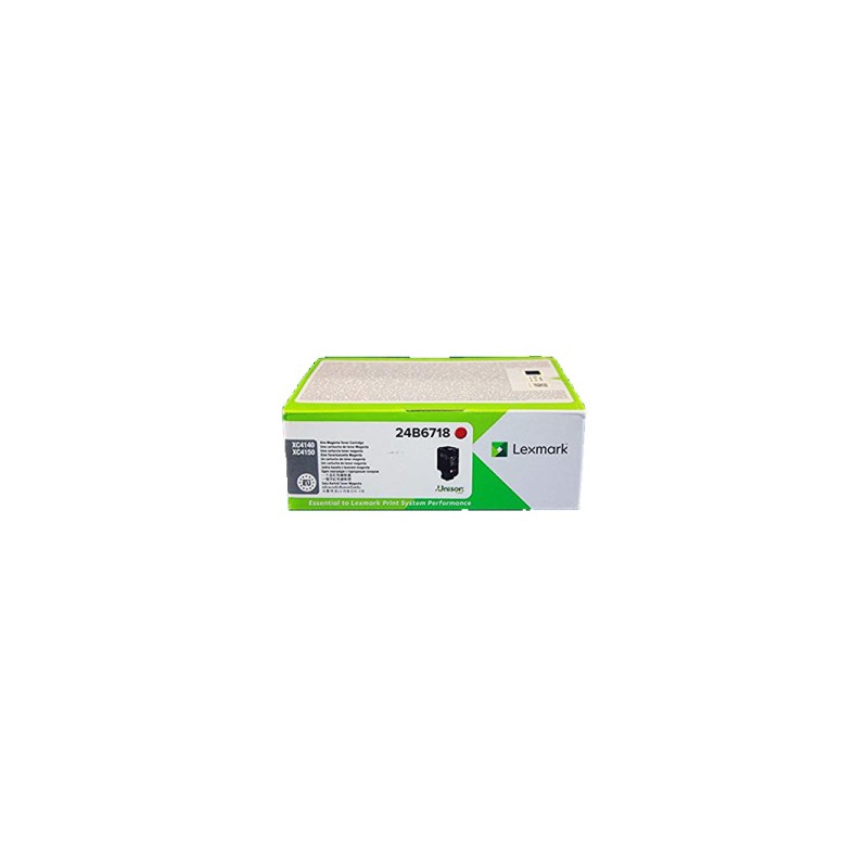 LEXMARK TONER MAGENTA 24B6718 13000 COPIE ORIGINALE LEXMARK TONER MAGENTA 24B6718 13000 COPIE ORIGINALE
