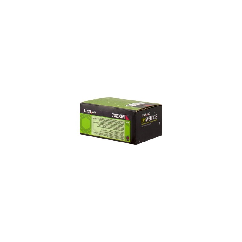 LEXMARK TONER MAGENTA 702XM 70C2XM0 4000 COPIE CARTUCCIA DI STAMPA RIUTILIZZABILE ORIGINALE LEXMARK TONER MAGENTA 702XM 70C2XM0 4000 COPIE CARTUCCIA DI STAMPA RIUTILIZZABILE ORIGINALE