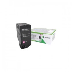 LEXMARK TONER MAGENTA 74C2HME 12000 COPIE ORIGINALE