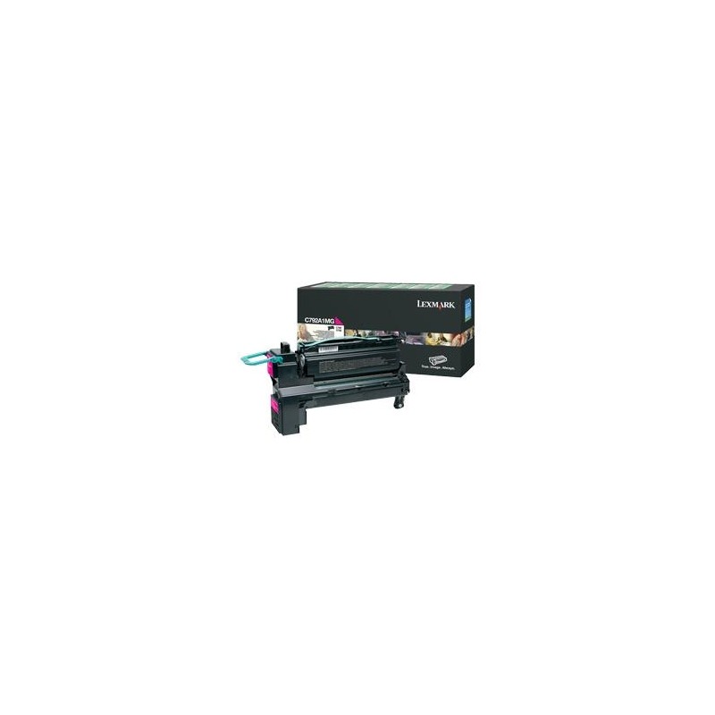 LEXMARK TONER MAGENTA C792A1MG C792 6000 CARTUCCIA DI STAMPA ORIGINALE LEXMARK TONER MAGENTA C792A1MG C792 6000 CARTUCCIA DI STAMPA ORIGINALE