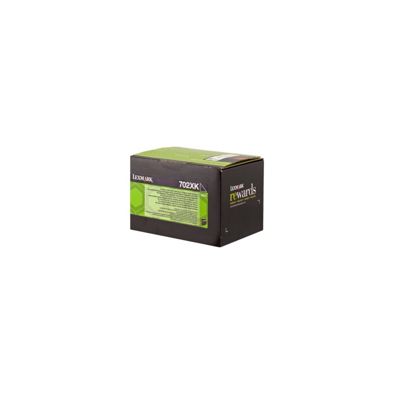 LEXMARK TONER NERO 702XK 70C2XK0 8000 COPIE CARTUCCIA DI STAMPA RIUTILIZZABILE ORIGINALE LEXMARK TONER NERO 702XK 70C2XK0 8000 COPIE CARTUCCIA DI STAMPA RIUTILIZZABILE ORIGINALE