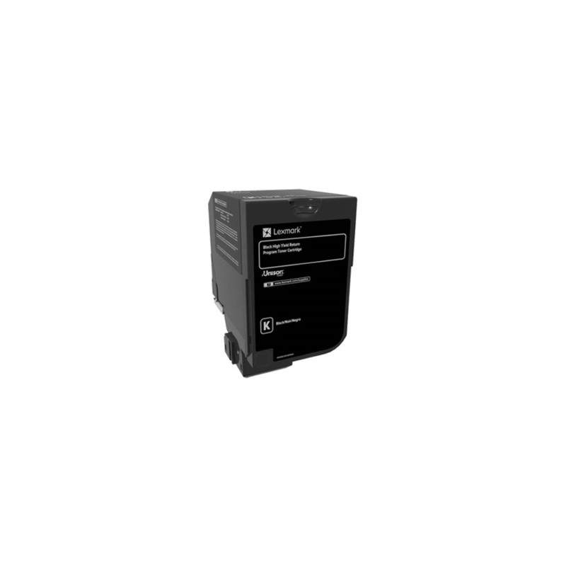 LEXMARK TONER NERO 74C2HK0 20000 COPIE CARTUCCIA RIUTILIZZABILE, ALTA CAPACITÃ ORIGINALE LEXMARK TONER NERO 74C2HK0 20000 COPIE CARTUCCIA RIUTILIZZABILE, ALTA CAPACITÃ ORIGINALE