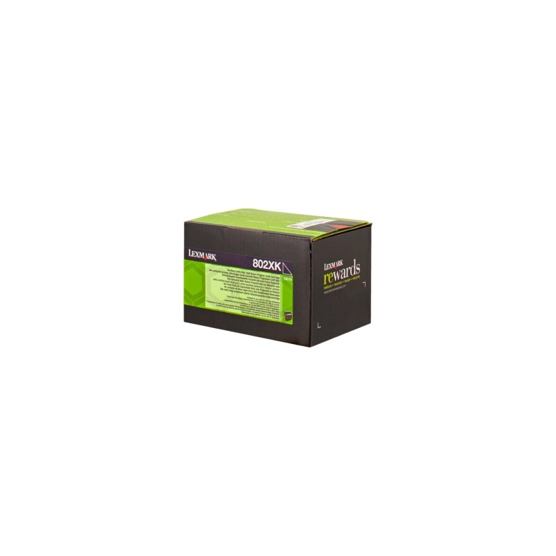 LEXMARK TONER NERO 802XK 80C2XK0 8000 COPIE CARTUCCIA DI STAMPA RIUTILIZZABILE ORIGINALE LEXMARK TONER NERO 802XK 80C2XK0 8000 COPIE CARTUCCIA DI STAMPA RIUTILIZZABILE ORIGINALE