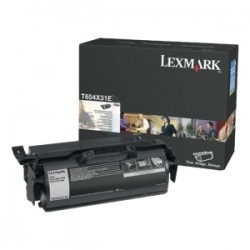 LEXMARK TONER NERO T654X31E 36000 COPIE ORIGINALE