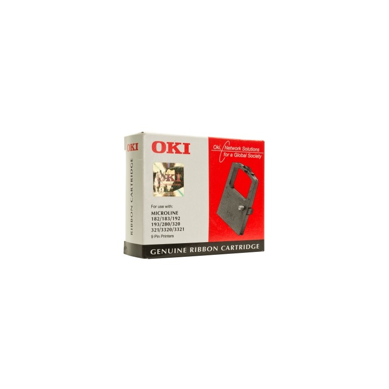 OKI NASTRO COLORATO NERO 09002303 182/3321 3 MILIONI CIFRE ORIGINALE OKI NASTRO COLORATO NERO 09002303 182/3321 3 MILIONI CIFRE ORIGINALE