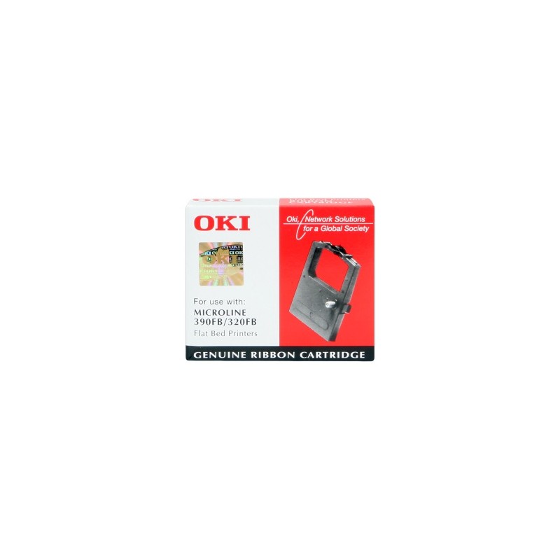 OKI NASTRO COLORATO NERO 09002310 390FB/320FB 2 MILIONI CIFRE ORIGINALE OKI NASTRO COLORATO NERO 09002310 390FB/320FB 2 MILIONI CIFRE ORIGINALE