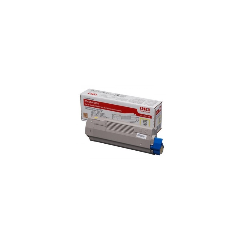 OKI TONER GIALLO 43872305 43872305 2000 COPIE ORIGINALE OKI TONER GIALLO 43872305 43872305 2000 COPIE ORIGINALE