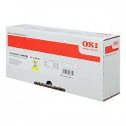 OKI TONER GIALLO 45396301 45396301 6000 COPIE ORIGINALE